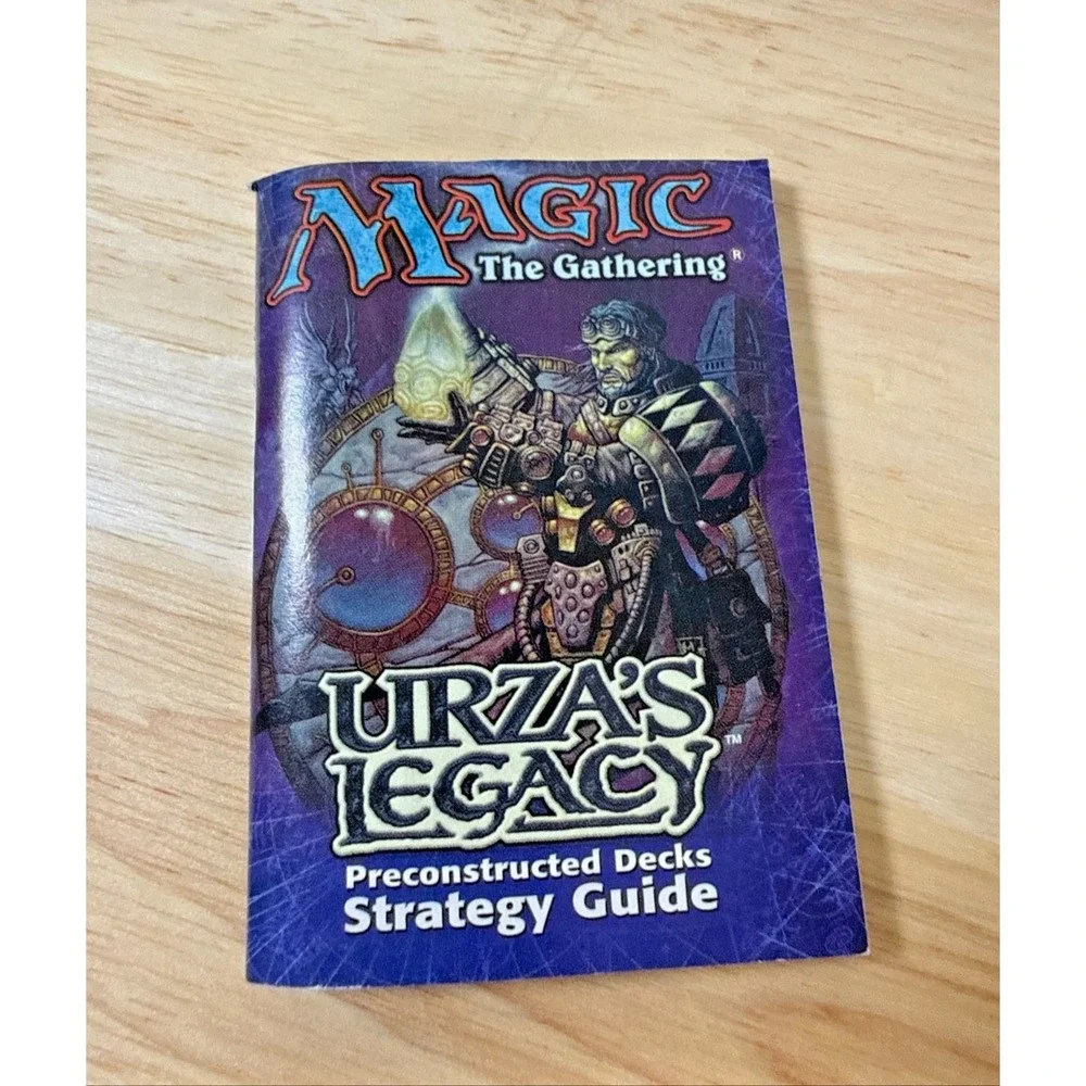 Magic The Gathering Strategy Guides And Storybook Urza's Saga Exodus - Lot Of 4
